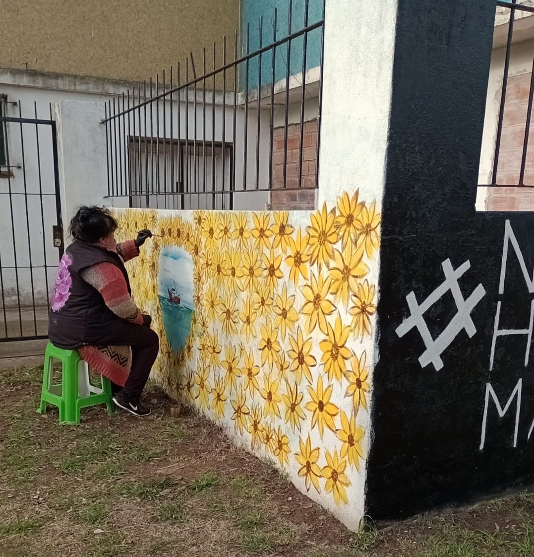 RepuntePresente's tweet image. A casi 5 años del hundimiento del Repunte, los invitamos mañana jueves 16 de junio a las 13 hs a la inauguración de un mural en el Jardín Municipal N° 1, en 12 de octubre y José Hernandez, Mar del Plata.