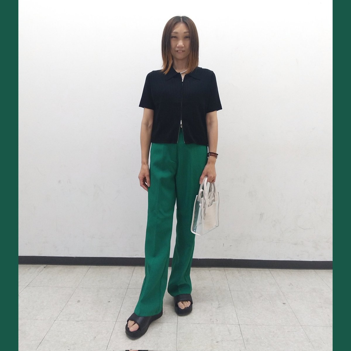 RYayoi09's tweet photo. #staffstyle #スタッフスタイル #グリーン #韓国ファッション
✨NEW✨
💚staff style up💚
✨https://t.co/bVwHdSUi3p✨ https://t.co/4PGfTObgm0