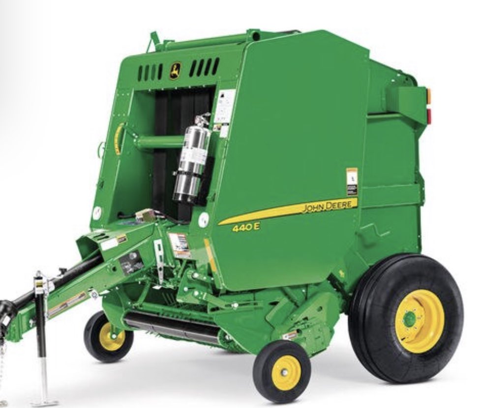 Sheldon_jay's tweet photo. I’m looking for a used JD round baler, 4x4 or 4x5, net wrap, 540 or 1000 pto. Preferably less than 10 years old &amp; in Ohio or surrounding areas. Picture for attention only. #AgTwitter https://t.co/EZfRAf9eep