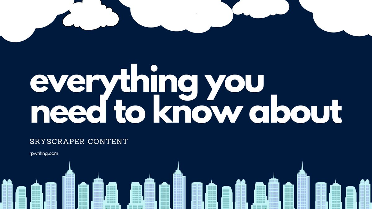 rpwriting_com's tweet photo. https://t.co/jfrryBGWgo

Do you know what #skyscraper #content is?

How has your #brand used this type of #longformcontent to #market its #products and #services?

Does your #copywriter get you the content you need to #succeed?

Let's #digin... https://t.co/YgnkaB7Vq5