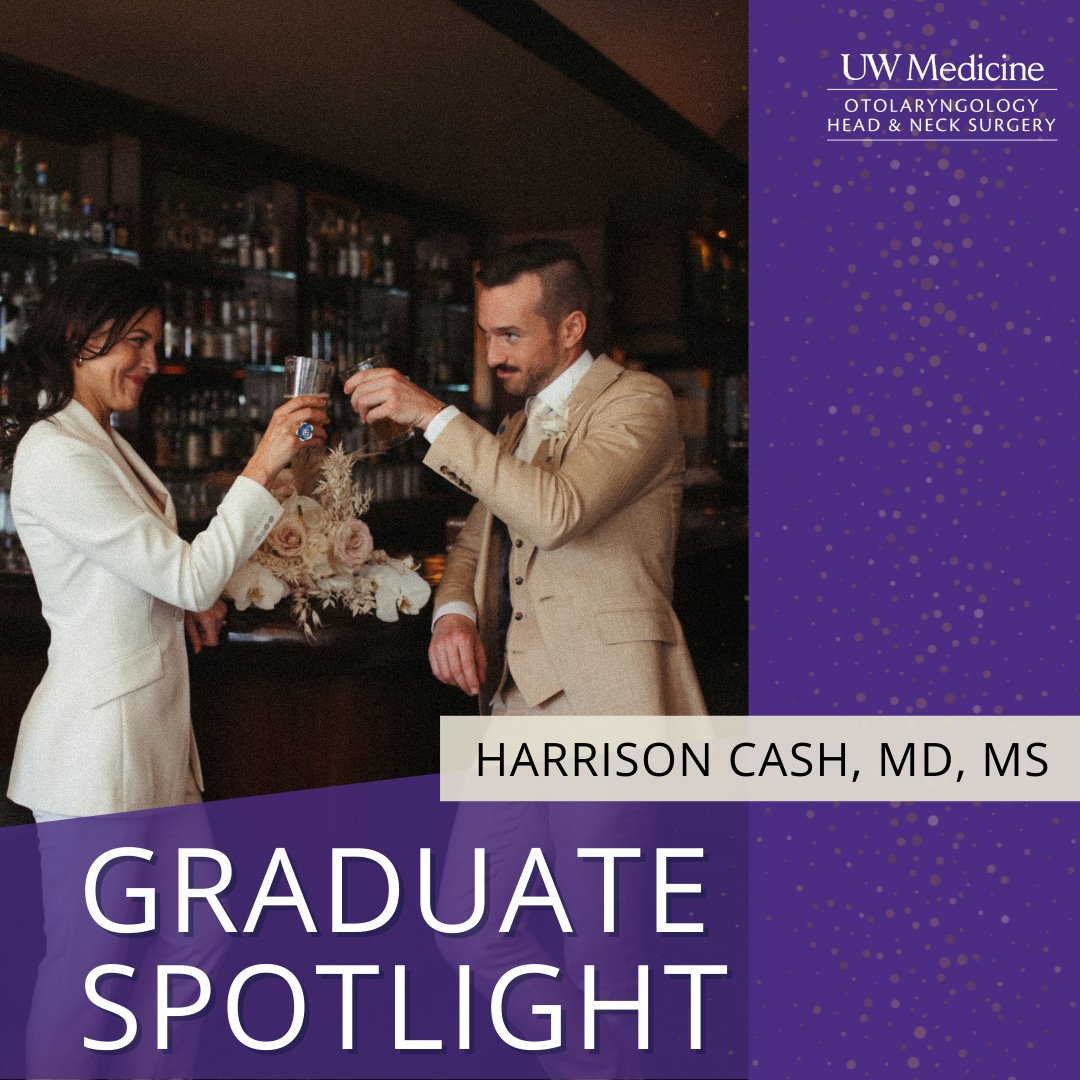 oto_uw's tweet photo. And last, but certainly not least, another BIG congratulations to Harrison Cash, MD, MS who will be joining his fellow chiefs in graduating from residency on Friday!
#IAMOTO #UWOTO #futurefellow #otolaryngology #UW #Graduatespotlight #PNW #headandneck https://t.co/uIgIWpNHuK