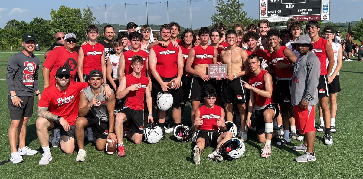 Coach_Plack's tweet photo. It was great seeing @PetersTwpFB playerscompete and be incredibly coachable today! Thanks to @WJFootball @Coach_Sirianni @Coach_Luvara  🏆BIG SCHOOL CHAMPIONS🏆 https://t.co/bdUR7KTzzK