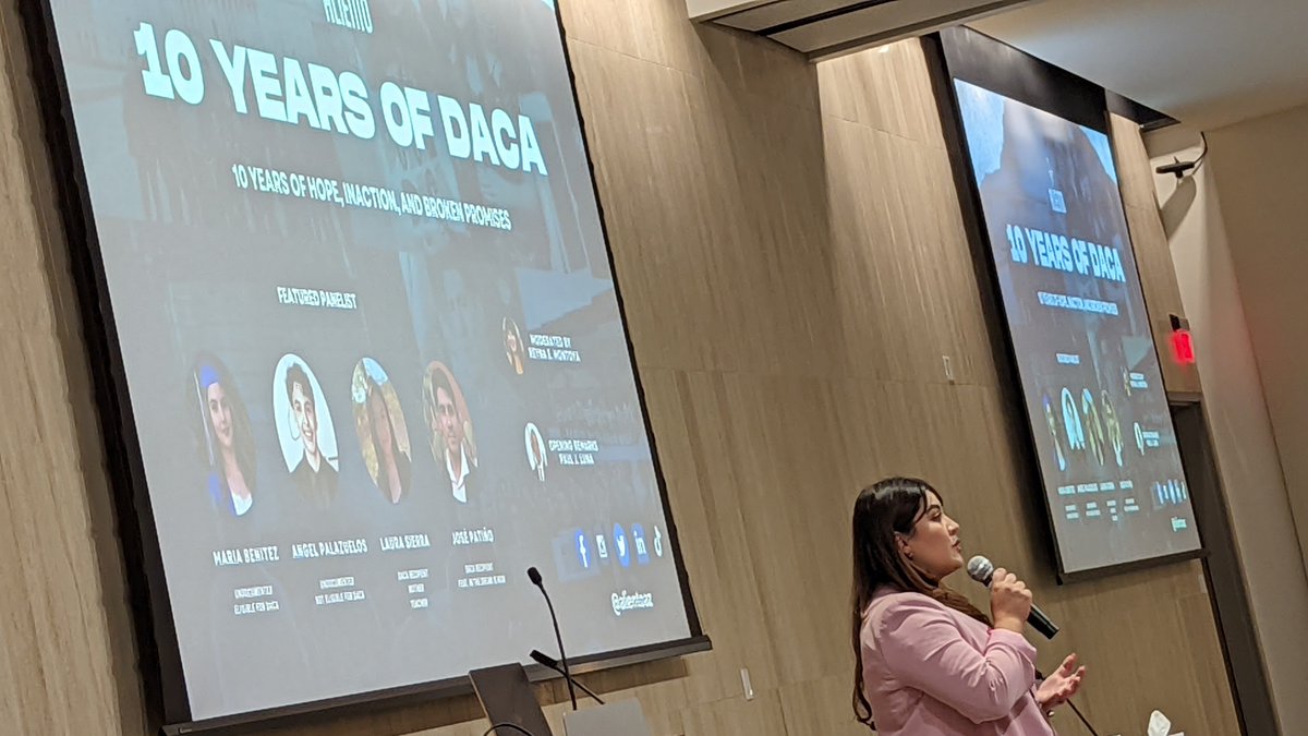 AdamXEstle's tweet photo. Grateful to have the opportunity to commemorate #DACA10 w/ @AlientoAZ and hear the stories of Arizona Dreamers who make our community better! After 10 years of DACA, it's beyond time for Congress to act & provide a path to permanence for Dreamers and their families. #DreamActNow https://t.co/qFb1OWbBrW