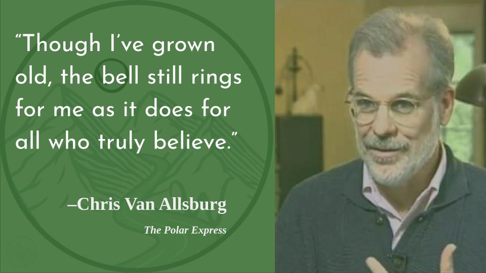 And how do we keep believing?
Happy birthday, Chris Van Allsburg! 