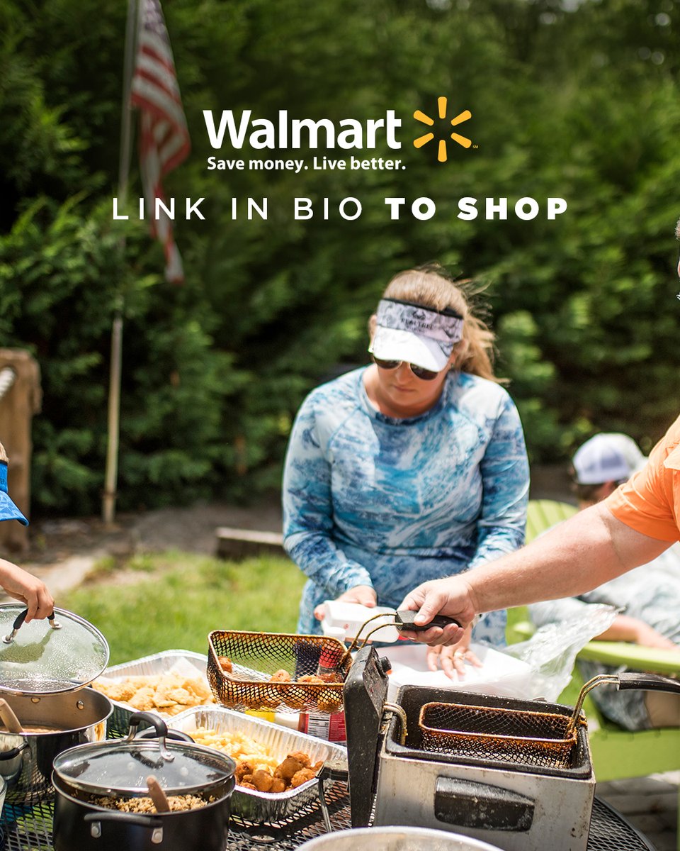 Realtree's tweet image. Summer time fish fry. 

Shop now: realtree.me/3zFN2QG

@Walmart 

#RealtreeFishing