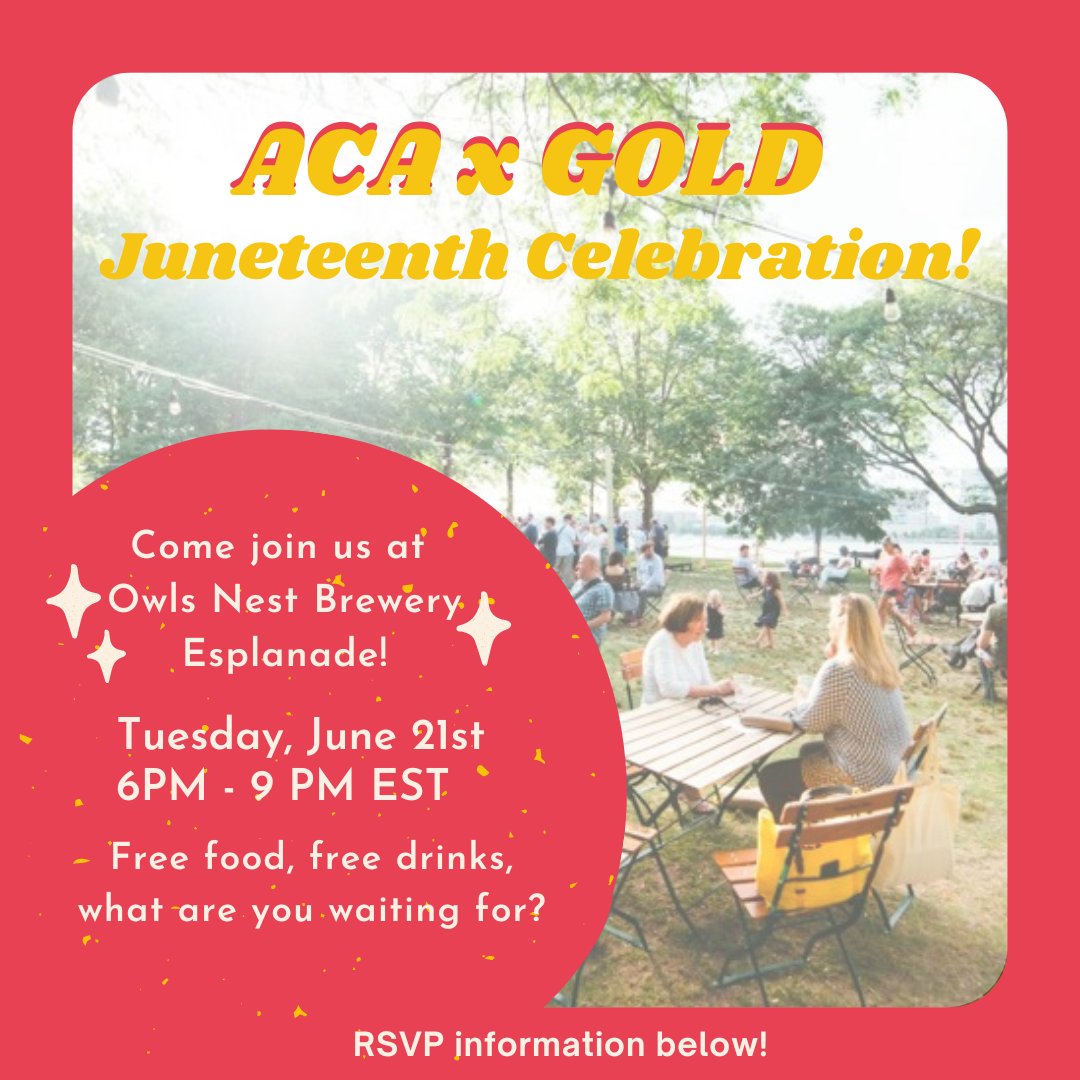 WPI_ACA's tweet image. Calling all @WPIAlumni - Join us next Tuesday, June 21, 6PM EST at @owlsnestboston Esplanade on the Charles River to celebrate Juneteenth! Spots are limited - RSVP here: evite.me/1yBa99nvM