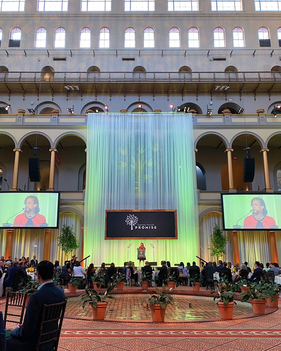 nbeninca's tweet photo. “The preponderance of power on this issue lies with Congress. Now, it’s up to them to take action.” – @AmbRice46 at @sandyhook’s #GunViolencePrevention gala. https://t.co/95aESagsSN