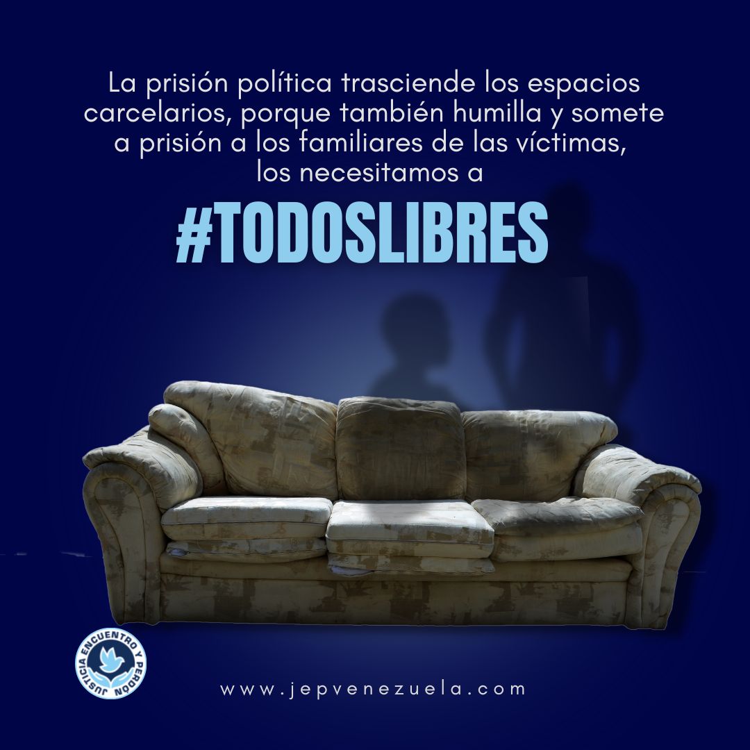 mantonieta50's tweet photo. La prisión política trasciende los espacios carcelarios, porque también humilla y somete a prisión a los familiares de las víctimas. No los dejemos solos y sigamos exigiendo la libertad de todos los presos políticos. #TodosLibres https://t.co/iigPBU2bc5
