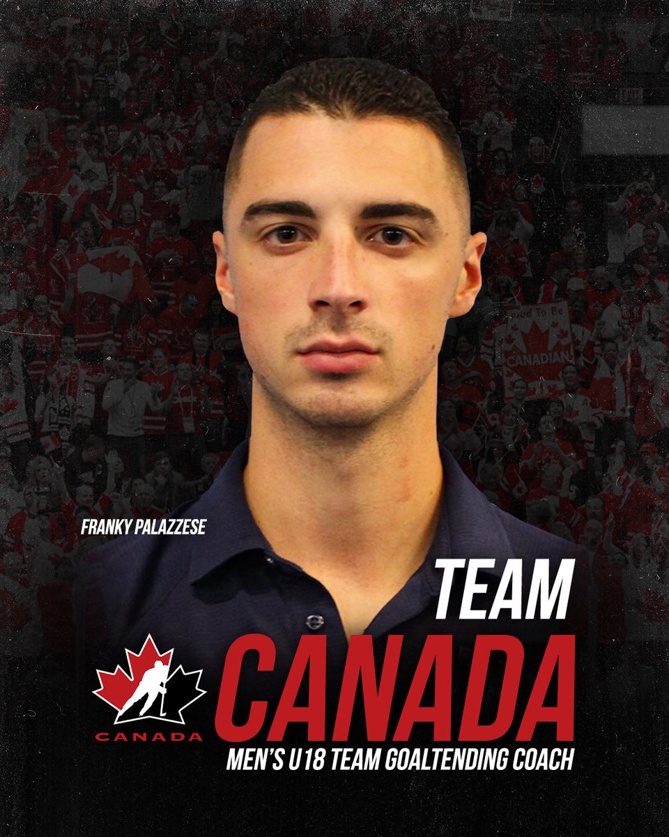 StingHockey's tweet photo. Congratulations to Coach Alan Letang and Goaltending Coach Franky Palazzese on being named to @HockeyCanada’s Men’s U18 coaching staff ahead of the 2022 #HlinkaGretzkyCup!

#Excellence | #StingValues https://t.co/zc7TBmCCaB