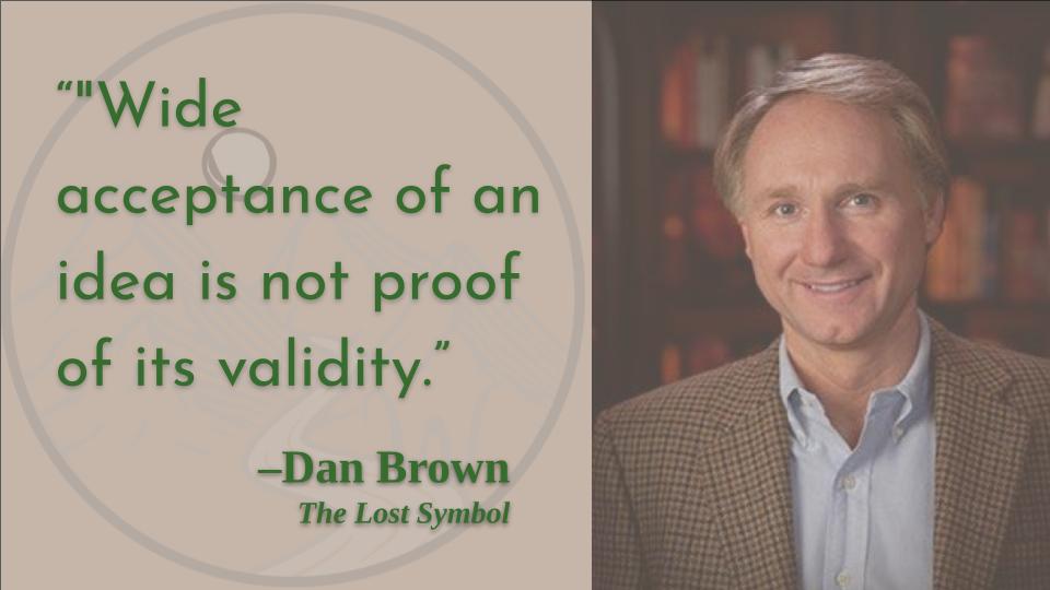 Well, apparently this depends on who you ask . . . 
Happy birthday, Dan Brown! 