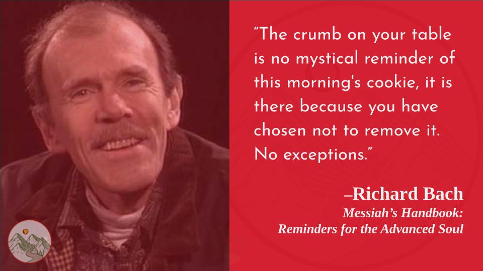 But if it\s a mystery about my choice . . . ?
Happy birthday, Richard Bach! 