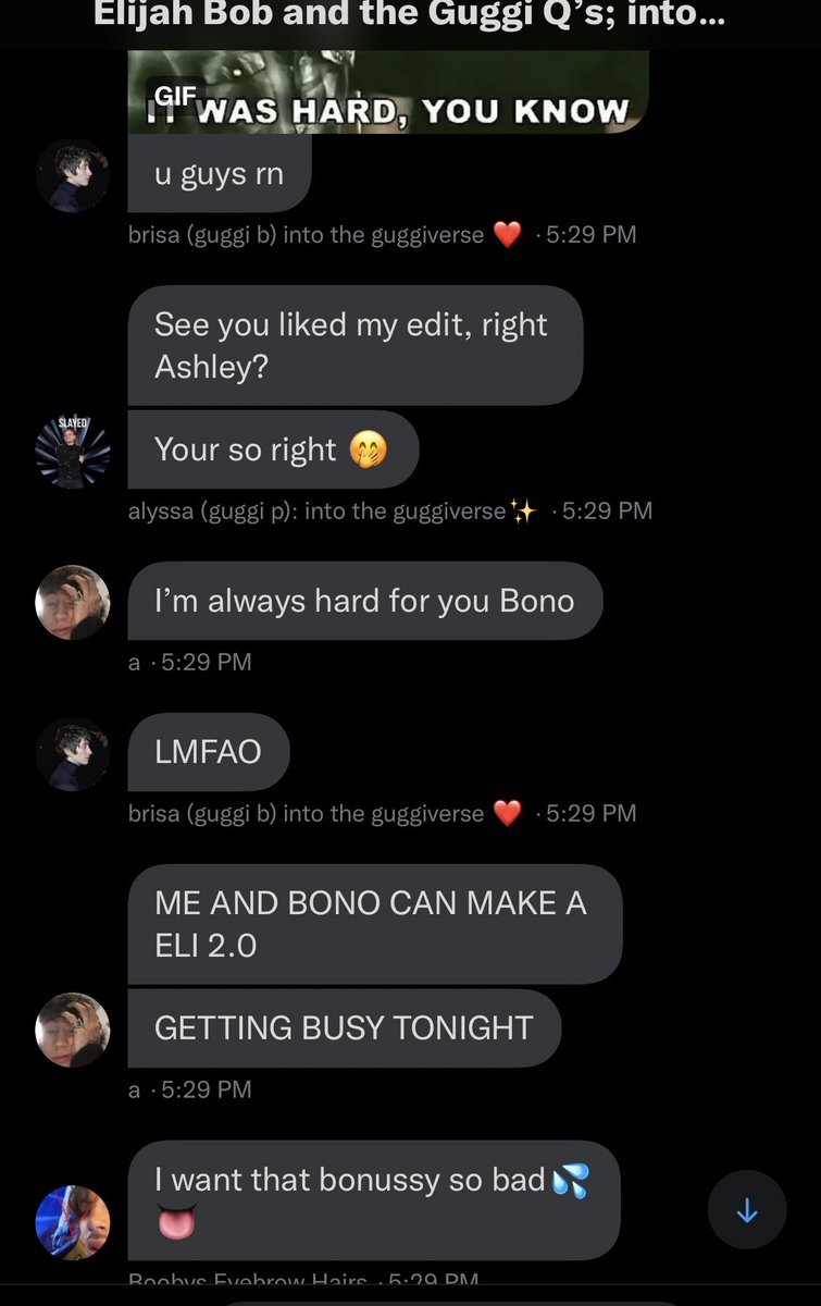 realguggiverse's tweet photo. #bonered? https://t.co/Q2JM1yH2n7