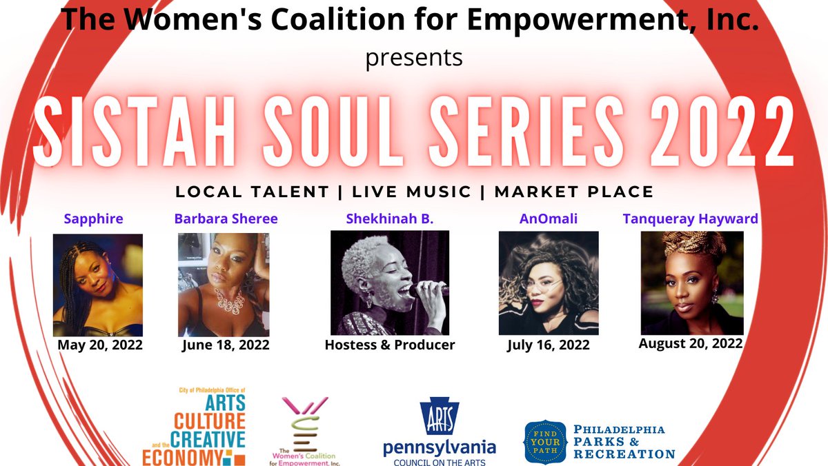 Check us out 06.18.22 4pm - 6pm #LovePark #JuneteenthWeekend #SistahSoulSeries2022 #SSS22