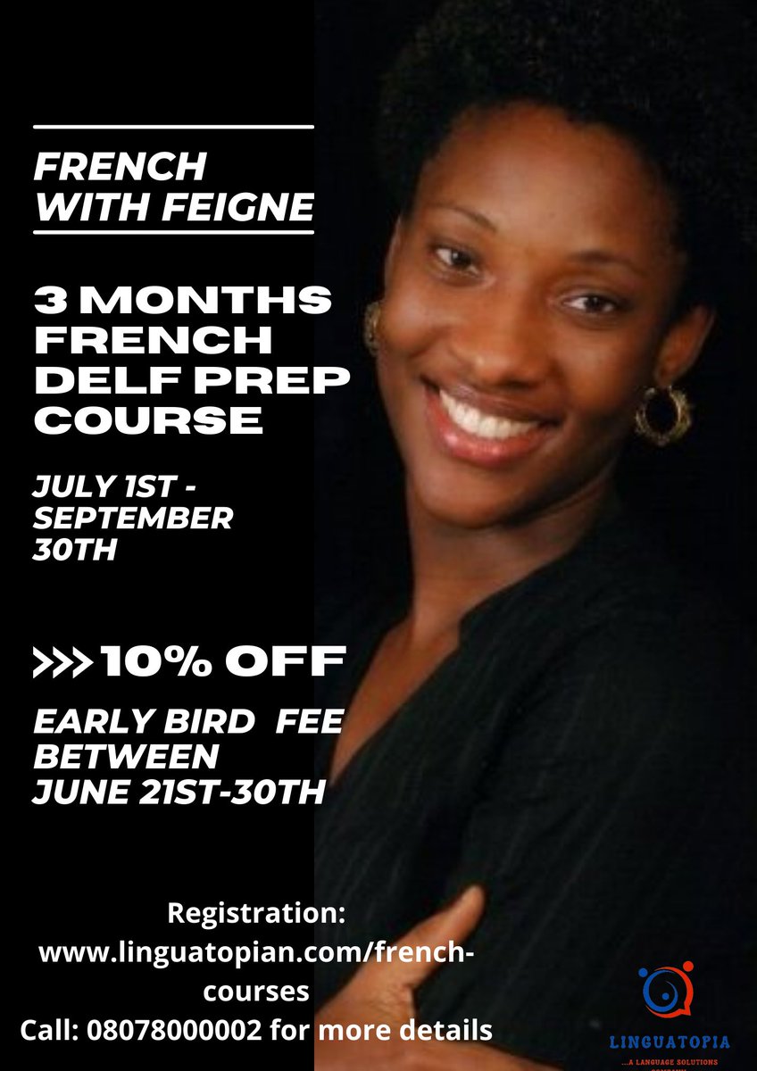 Be prepared! Make good use of this opportunity to learn French today! #frenchlanguage #frenchteacher #onlinefrench #careerboost