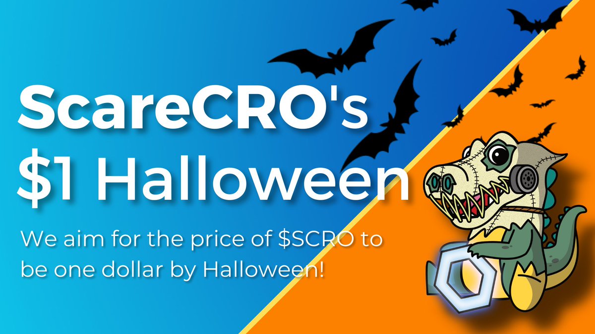 ScareCROcoin's tweet image. You're invited to our party. Don't worry, we'll let you in.