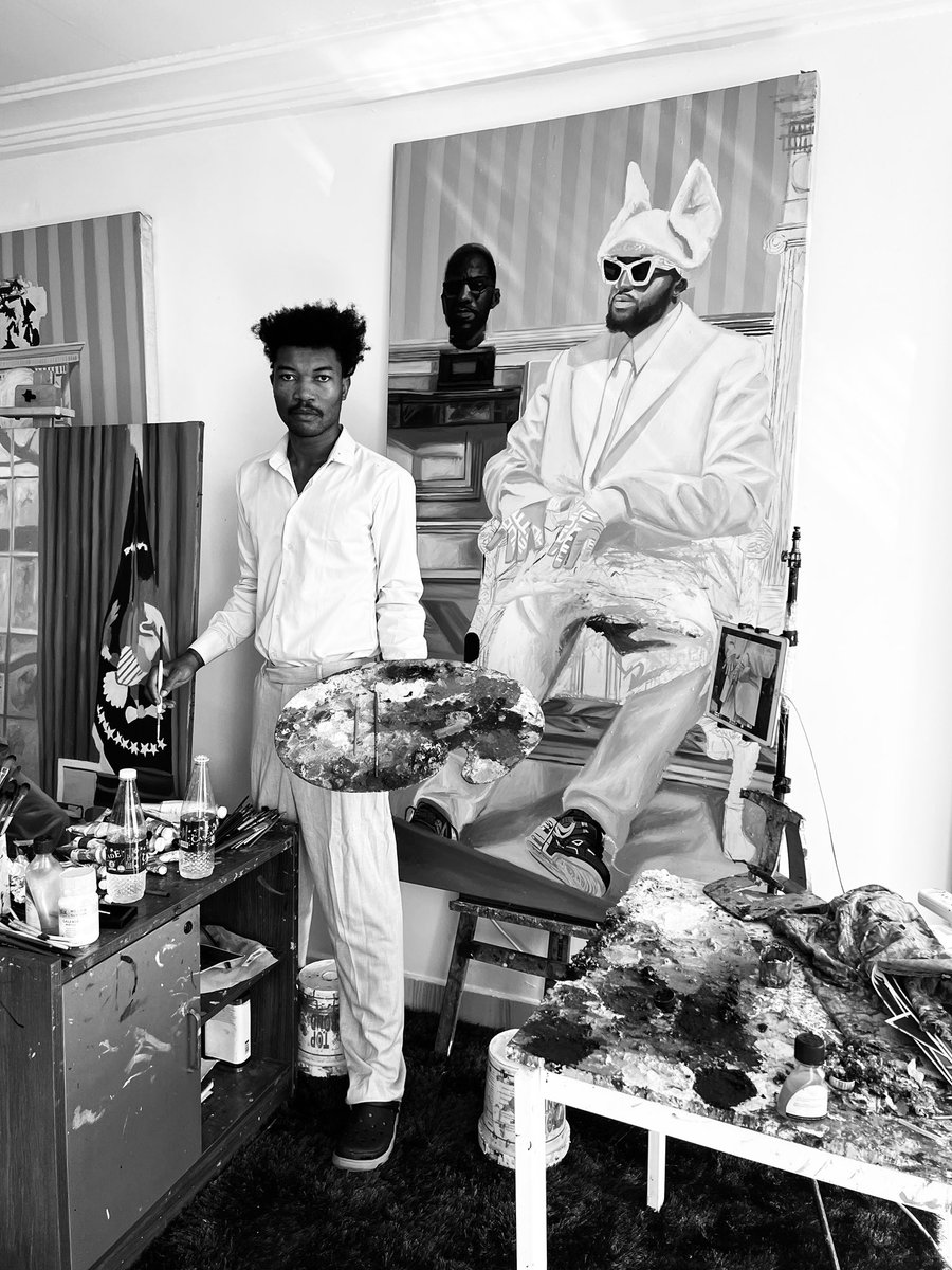 ayoguofficial's tweet photo. The Painter Ayogu and Paintings! https://t.co/wMT2THxGmp