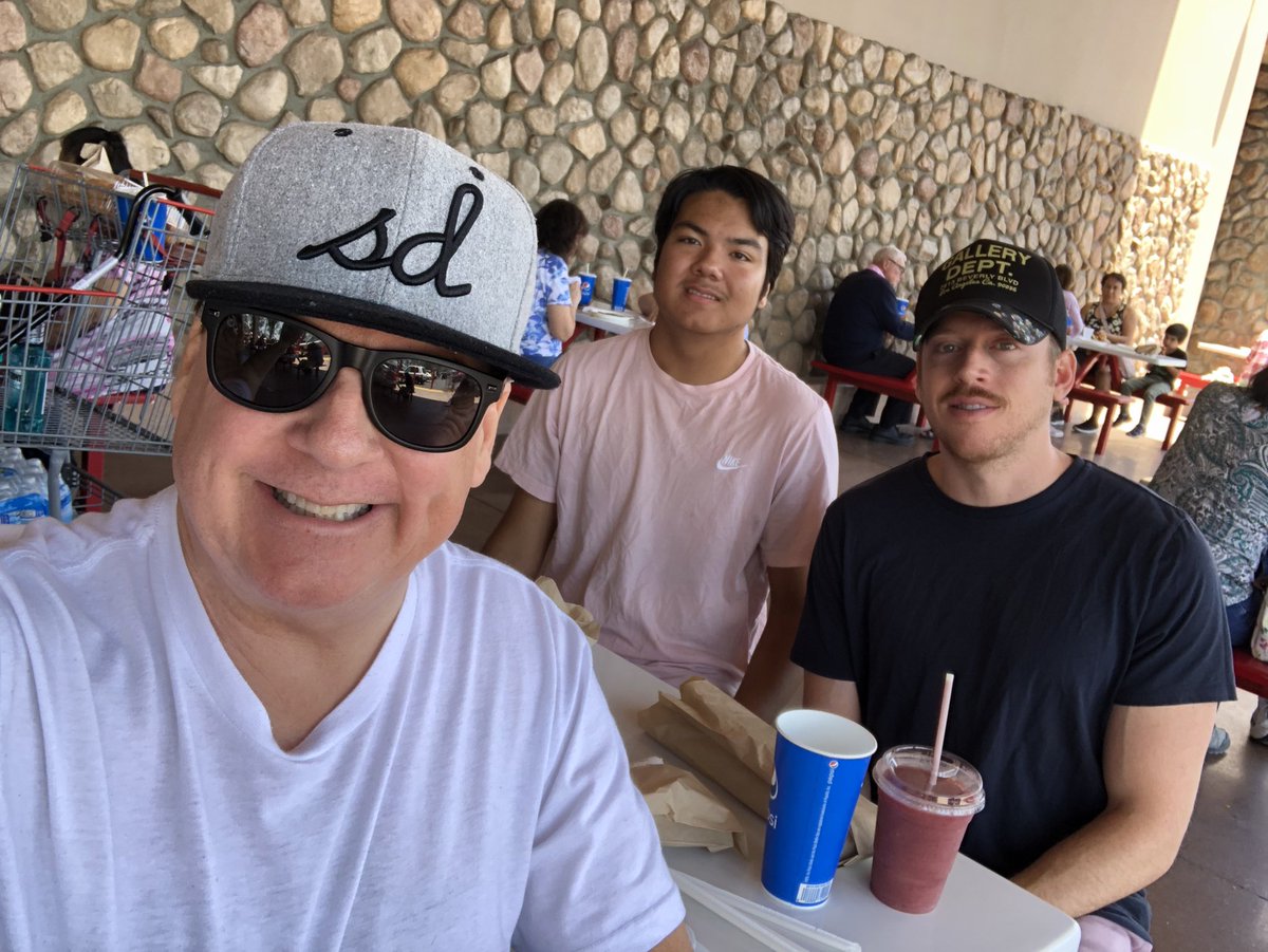 PhilBFox5's tweet photo. Having my two sons under the same roof is the best early #FathersDay present I could ever want. Love you Collin and Jaden #blauerpowerx3 #boysdayout #blessedbythem https://t.co/CBvJsuLikd