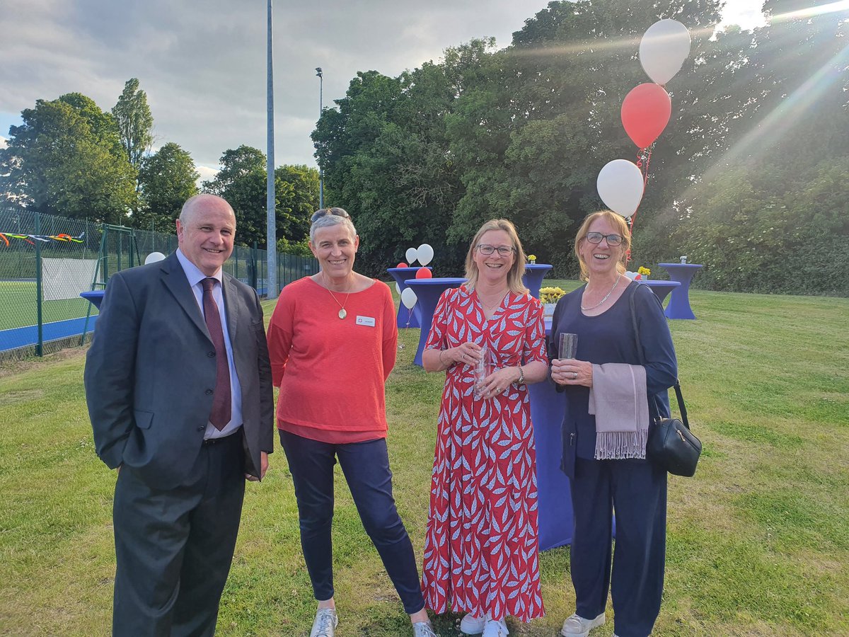 lecheiletrust1's tweet photo. Guests enjoying the garden party as part of our special event marking the official opening of the Le Chéile Education Centre. https://t.co/22MeB3DVny