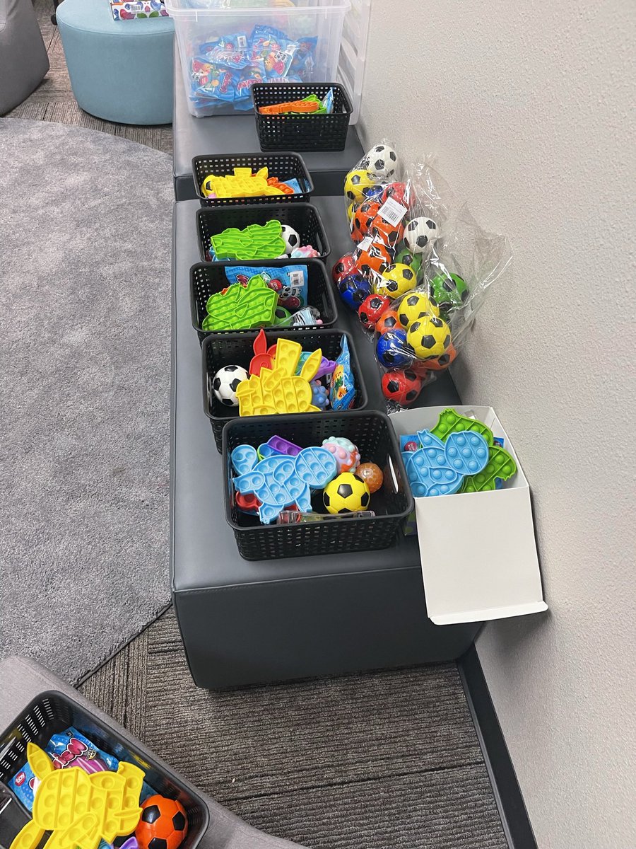 Our wellness room was a game changer last year. We decided to expand those practices to each classroom on campus. Teachers will receive a calming corner kit as a tier 1 approach for all to have access to overall wellness when they need it! @mark_lenoir @ValVerdeSupt <a href="/ErmertMrs/">Katie Ermert</a>