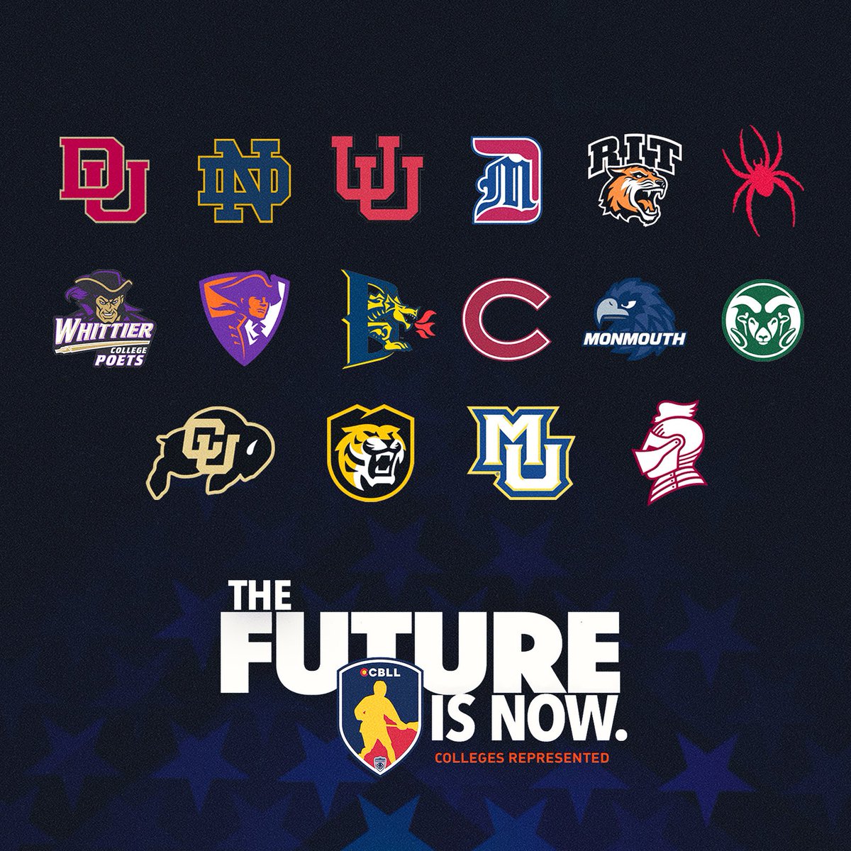 Tonight at 6pm PST the Colorado Collegiate Box Lacrosse League of the National Collegiate Box Series will be having it’s 2022 Player Draft.
Here are the Schools represented.

🇺🇸📦🥍#TheFutureIsNow 
#collegebox #ccbll #usboxla #boxlax