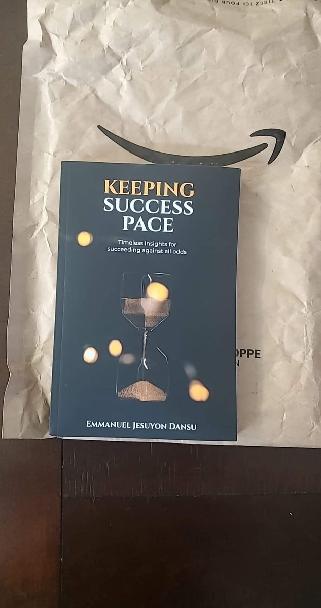 ejdansu's tweet photo. *KSP in Canada Again!*
#LLwEJD #KeepingSuccessPace #AmazonBestSeller
My medaho* and namesake, Giwa Sejiro Emmanuel, in Canada got his copy of Keeping Success Pace on Sunday! I am sure he and his cute family will have a swell time feasting on the book. First, hear him out: https://t.co/WCM3BTQo7a