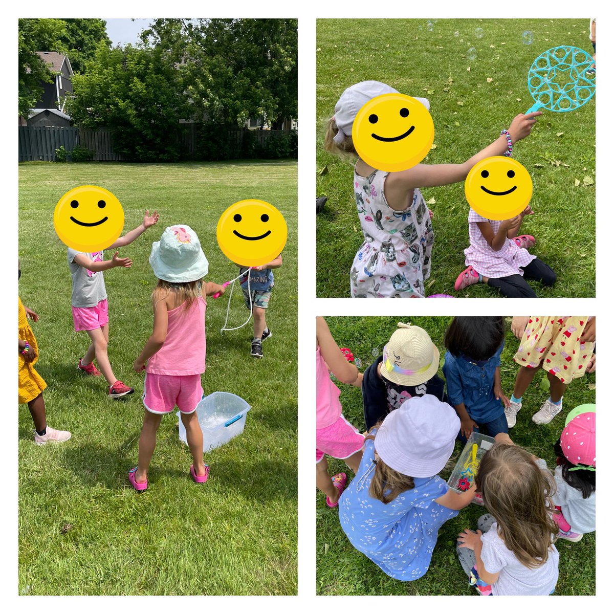 ms_neumann's tweet photo. Today as part of our summer countdown we had a bubble party! We had so much fun we didn’t even notice the heat! @stmikeswdstk #Kindergarten #summerfun #outdoorfun #play https://t.co/67QvMuFhcw