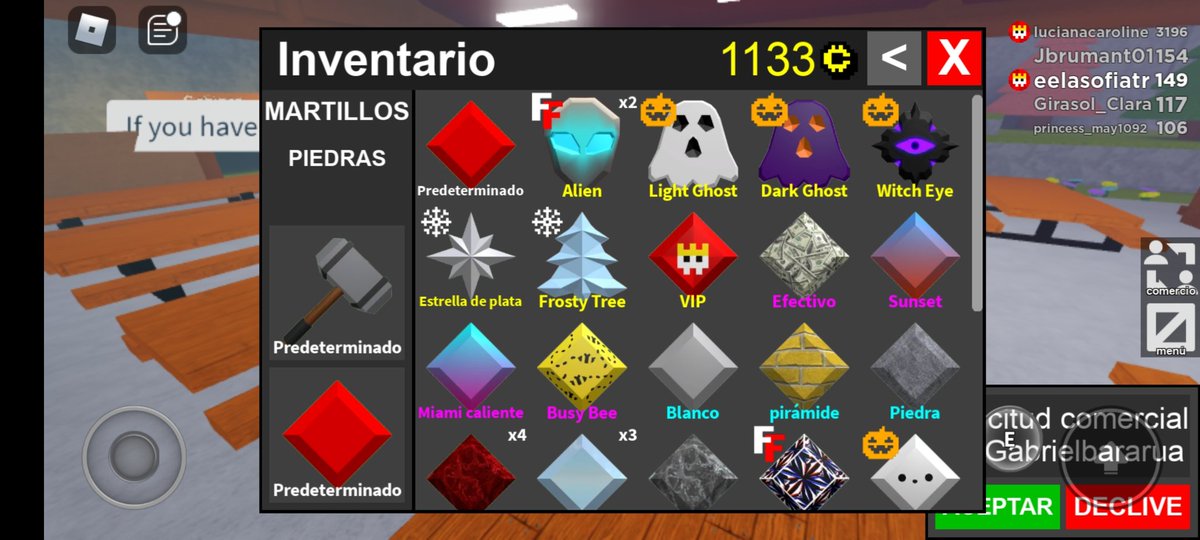 silkymon's tweet photo. Trading FTF stuff
Looking for RH/MM2 stuff/Robux

#ftf #fleethefacility #ftftrades #fleethefacilitytrades #ftftrading #mm2 #murdermystery2 #mm2trades #mm2trading #mm2offers #mm2giveaways #mm2godlys #royalehightrades #adoptmetrades #rhtrades #amtrades https://t.co/O7wHe9OKYc