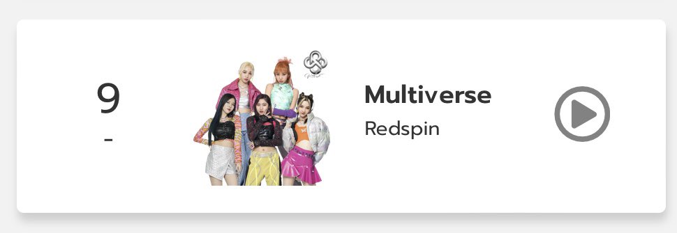 RedSpinstrmnTH's tweet photo. #RedSpinMultiverse
ยังติดทอป10 ใน MELLOW CHARTS TOP 20 อยู่นะคะ กดเข้าแอป/เว็บเมลโล่ว แล้วกดแนะนำเพลง หรือโทรไปขอเพลงของ #RedSpin ทั้งน้องมัลติเวิร์สและเพลงอื่น ๆ ด้วยนะคะ https://t.co/r0nuSHqwHF