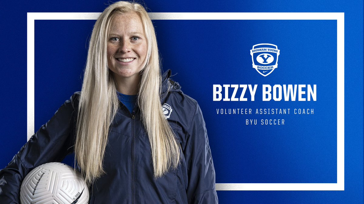 byusoccer_w's tweet photo. 𝙒𝙚𝙡𝙘𝙤𝙢𝙚 𝙝𝙤𝙢𝙚, 𝘽𝙞𝙯𝙯𝙮 🥳

Coach Rockwood has named former Cougar Bizzy Bowen as the volunteer assistant coach.

🗞 ➤ https://t.co/jUkTzOMzO4 https://t.co/YlT0h47tq0
