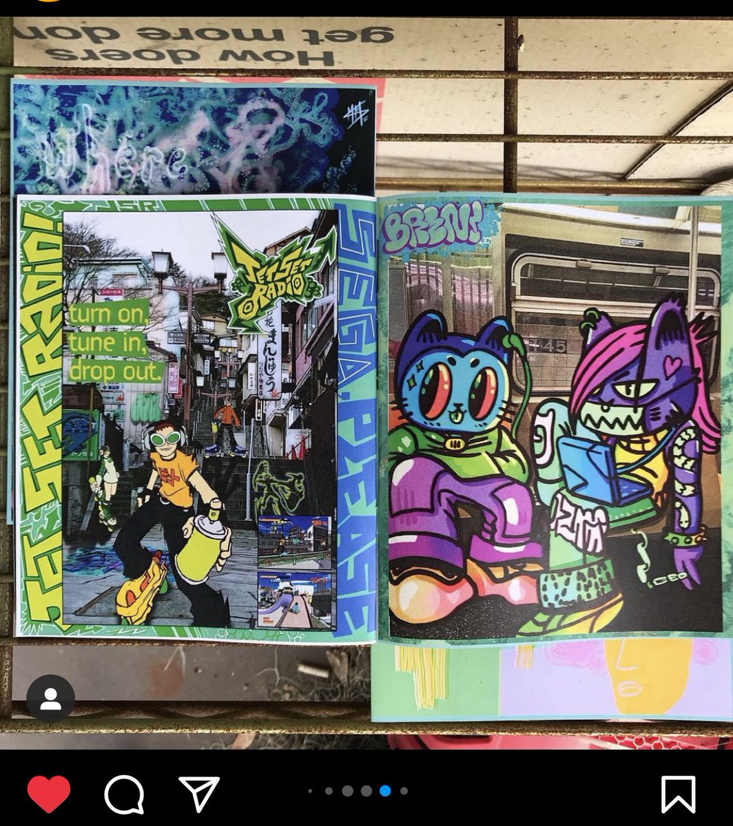 gateprogram1999's tweet photo. Gm gang 
The Chroma Cats getting some luv: published in an indie Orlando Zine this month 🖤✨⚔️
See you at #NFTnyc 
#Zine #CC0 #cc0summer https://t.co/i9RcpaFqa2