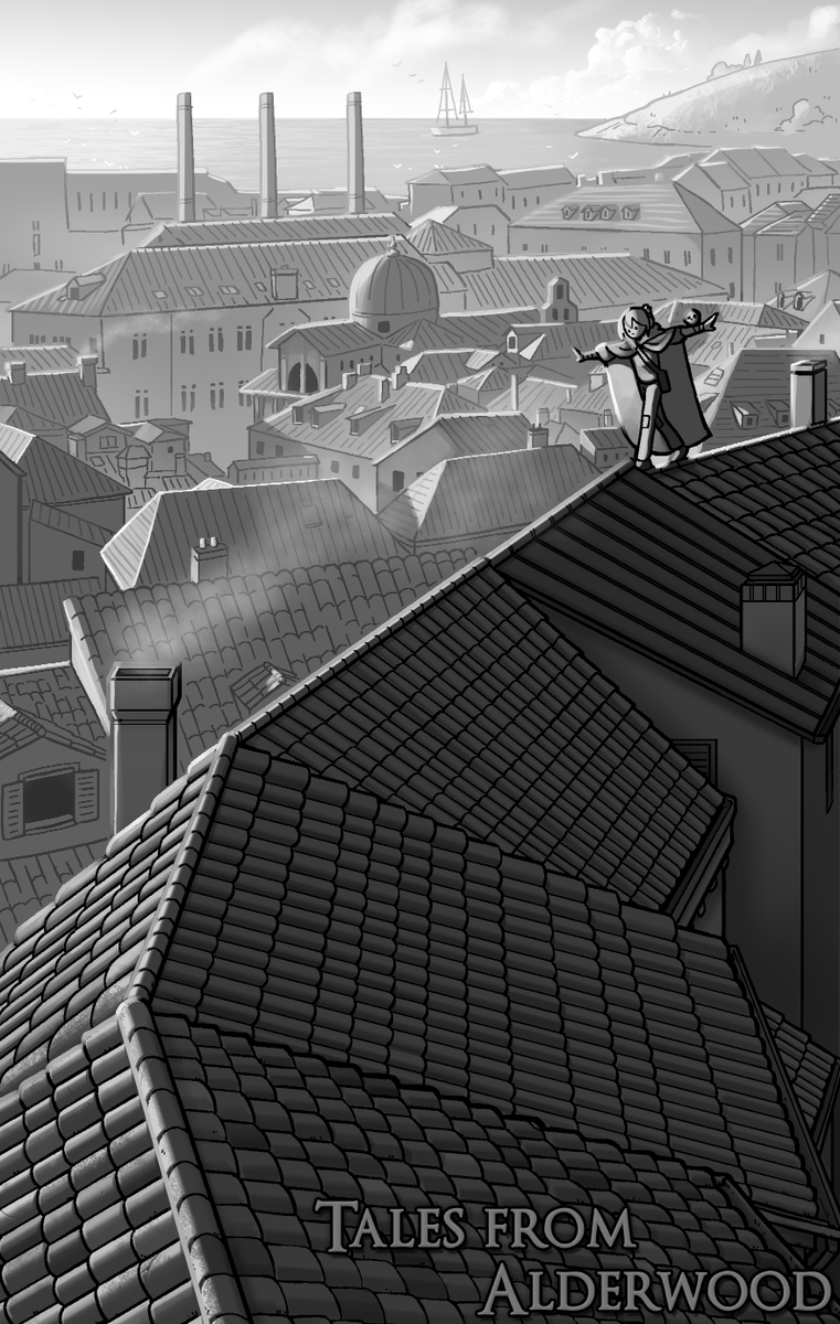 Tales from Alderwood has been my main project for nearly two years now, and it's also where 90% of my creative energy goes. I'd call that #notasidehustle 