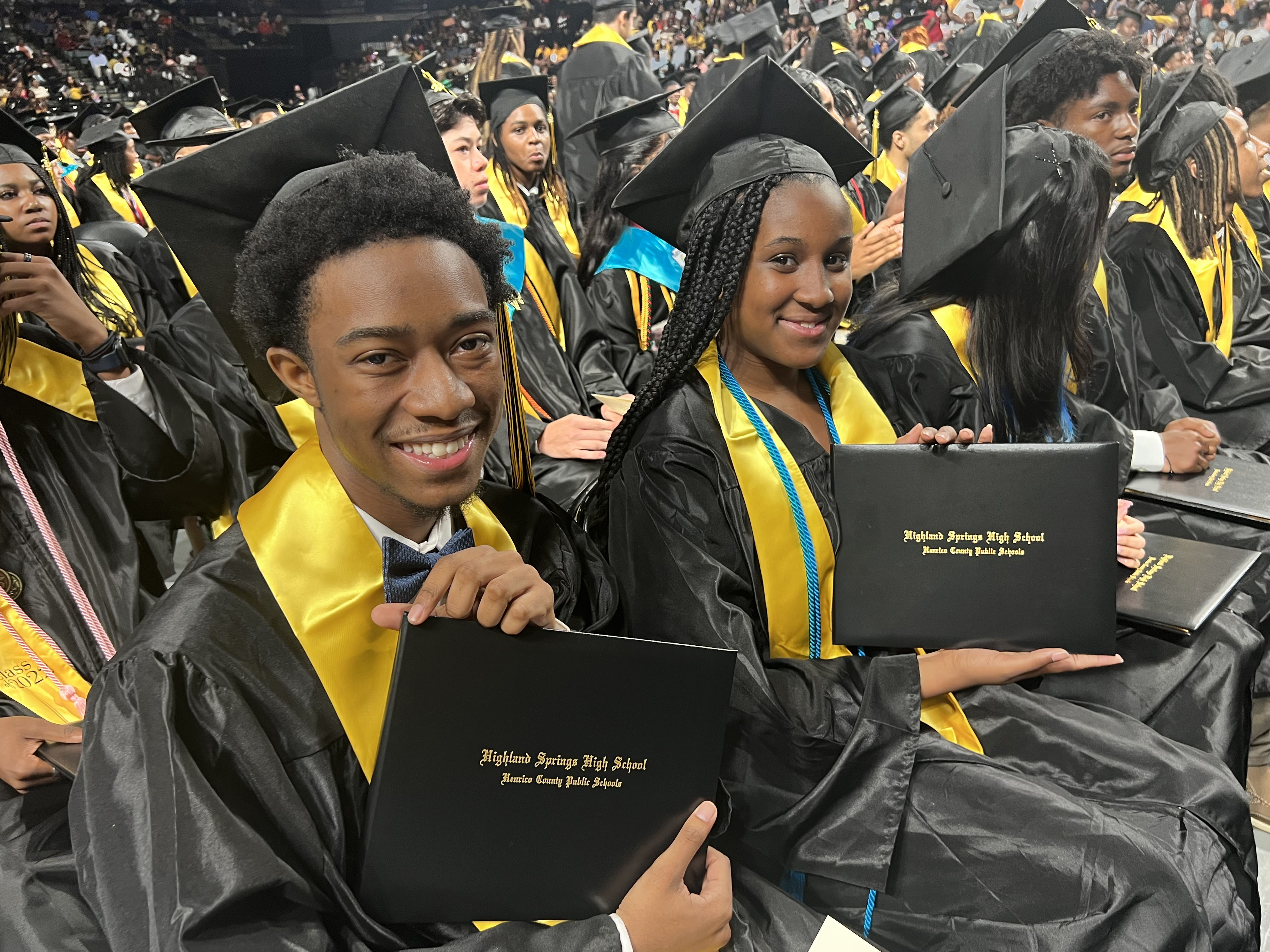 Henrico Schools on Twitter "Show us those diplomas, Springer Nation