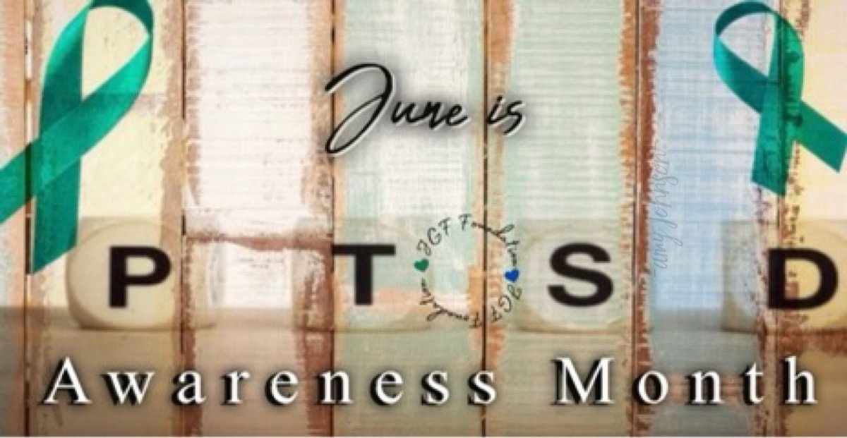 AmyJo_Promoter's tweet photo. June is PTSD Awareness Month! #JGF #JGFFoundation #PTSDAwarenessMonth2021 #PTSDAwareness #PTSDStigmaOutUnderstandingIn @joeygiggles https://t.co/jDub3gRYRC