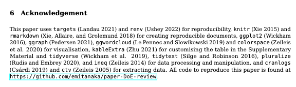 statsgen's tweet photo. I'm delighted that our paper is now on #arXiv and proud to acknowledge the many great work that made the analysis not only easier but reproducible 📜😁

"Current state and prospects of R-packages for the design of experiments" 

https://t.co/bSmEcFAoWn #rstats https://t.co/nLhCyQ2n2t