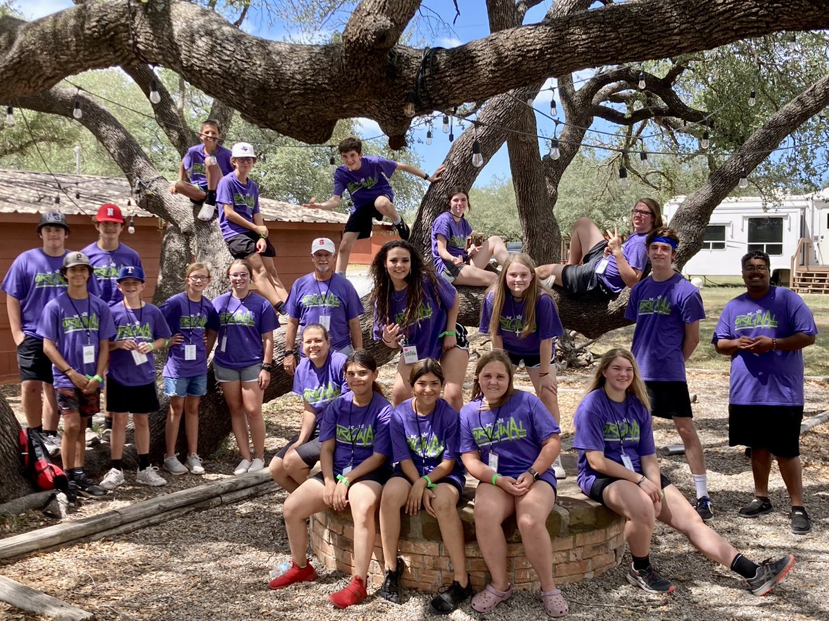 FBCSweetwater's tweet photo. We have arrived at Youth Camp and are off to a great start! #213Life #BestCampEver https://t.co/azTPfL3gOr