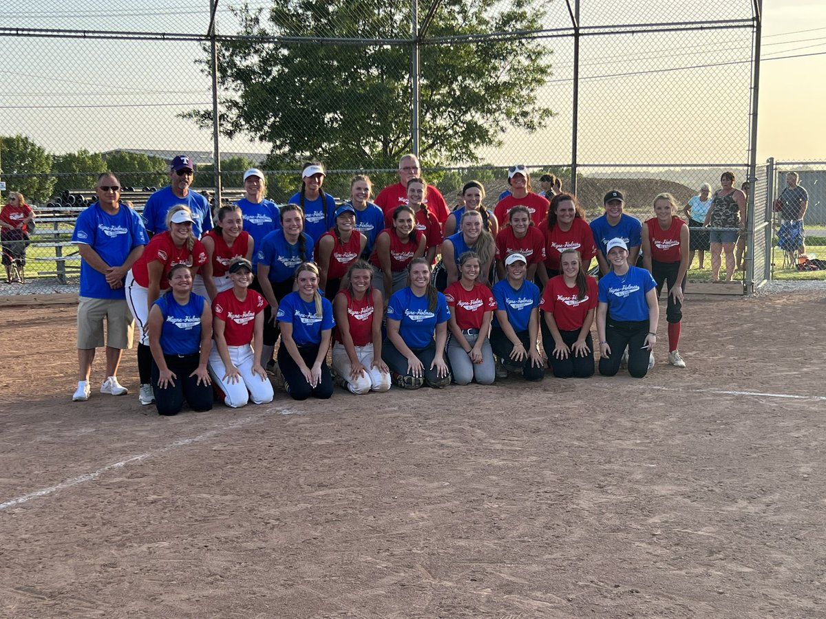 Wayne-Holmes county all star game was a huge success! Wayne county was able to come out with a 8-4 victory! A great way to end the 2022 softball season! 🥎