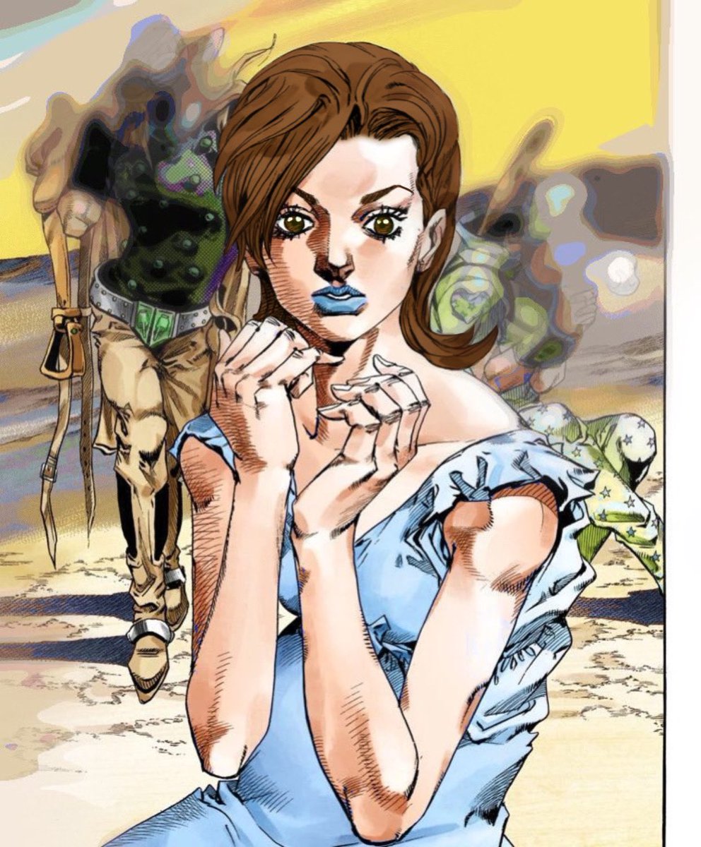 Hotaru Sensei on Twitter "RT DailyJJBAWomen Lucy Steel — Steel Ball Run"