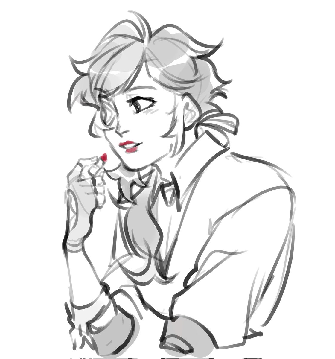 Just realized how much kaeya I've drawn. Hmm 