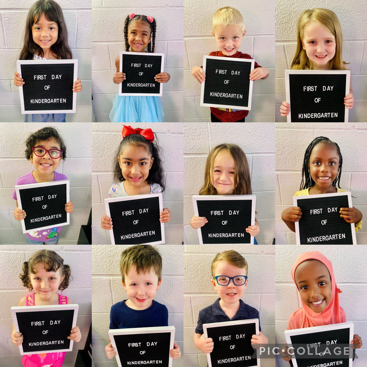 First day of kindergarten ✔️! We’re ready for an amazing year together!#wwtothestars <a href="/WinnwoodRocks/">Winnwood Elementary School</a> <a href="/leahmmcopeland/">Leah Copeland, Ph.D.</a> <a href="/PrincipalAaronB/">Aaron Barnett</a>