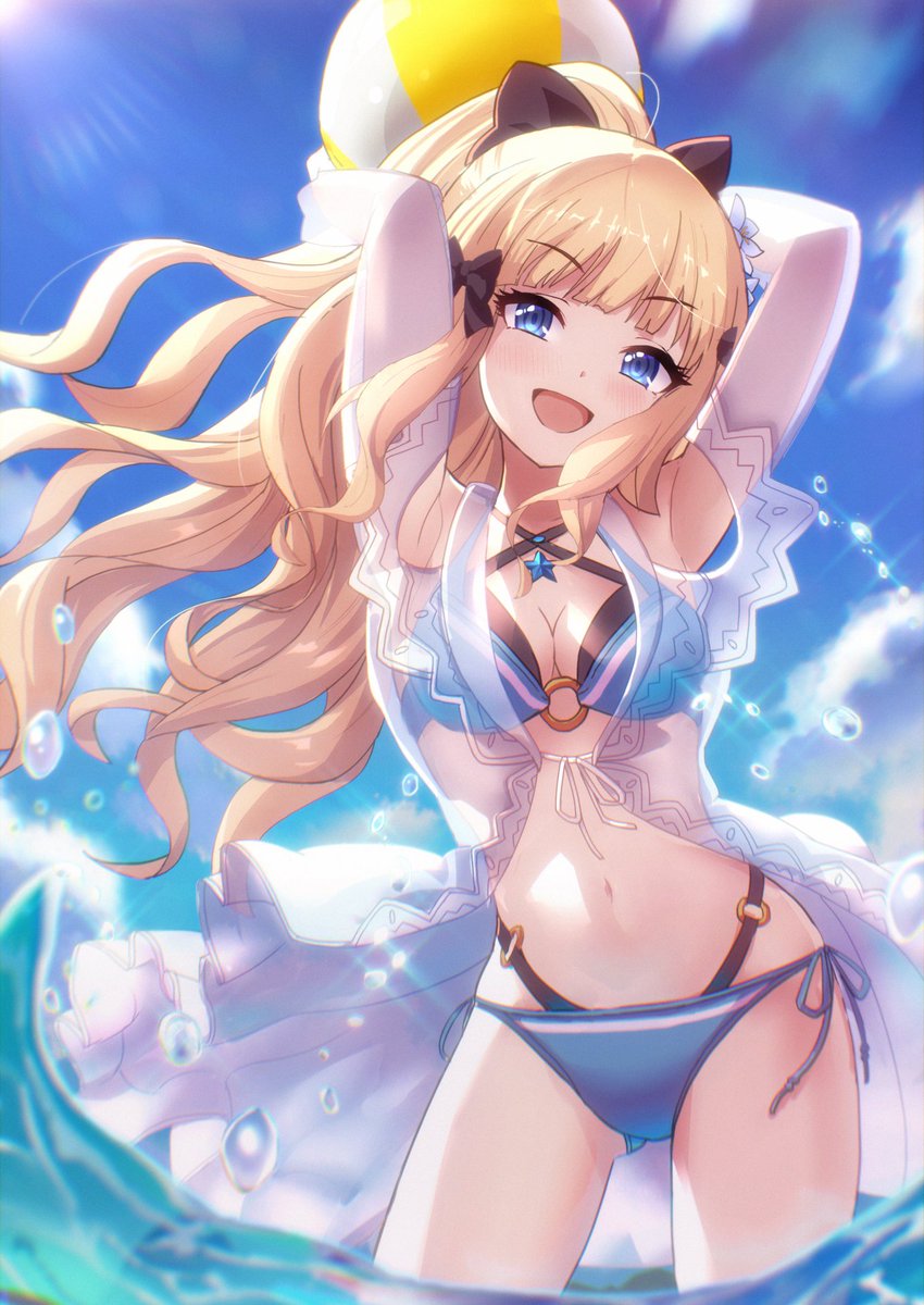 hi_okg's tweet photo. 水着サレン
#プリコネR https://t.co/wKRJ5rTqqv