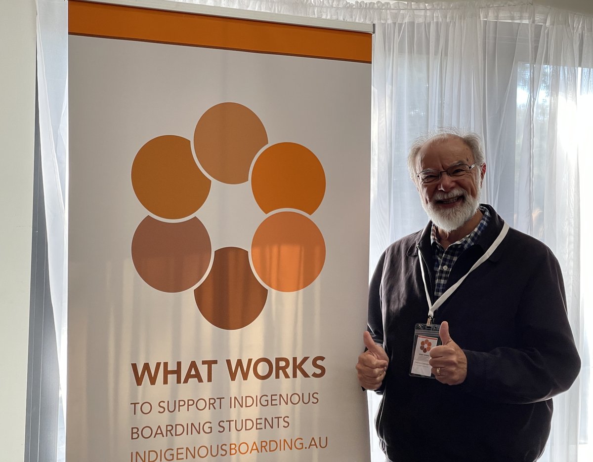 SteveCodrington's tweet image. It's great to be attending Indigenous Education and Boarding Australia's annual symposium in Newcastle on the theme of "What Works", including the launch of the new "What Works" website. @Indigenouseducation @schoolleadership