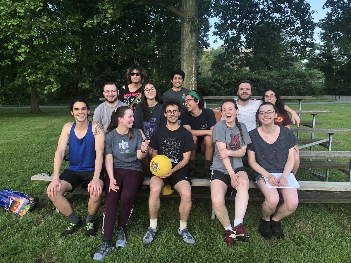 First #cheminmotion game of the season!! They kicked our butts, but we had a lot of fun!😆@URochesterChem