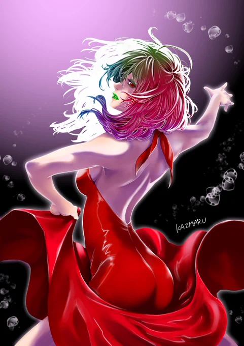 #自分は好きだけど伸びなかった作品 
2年近く前に描いた WWEアスカちゃんのファンアート✨
もうぜーんぜん伸びなかった😂 
