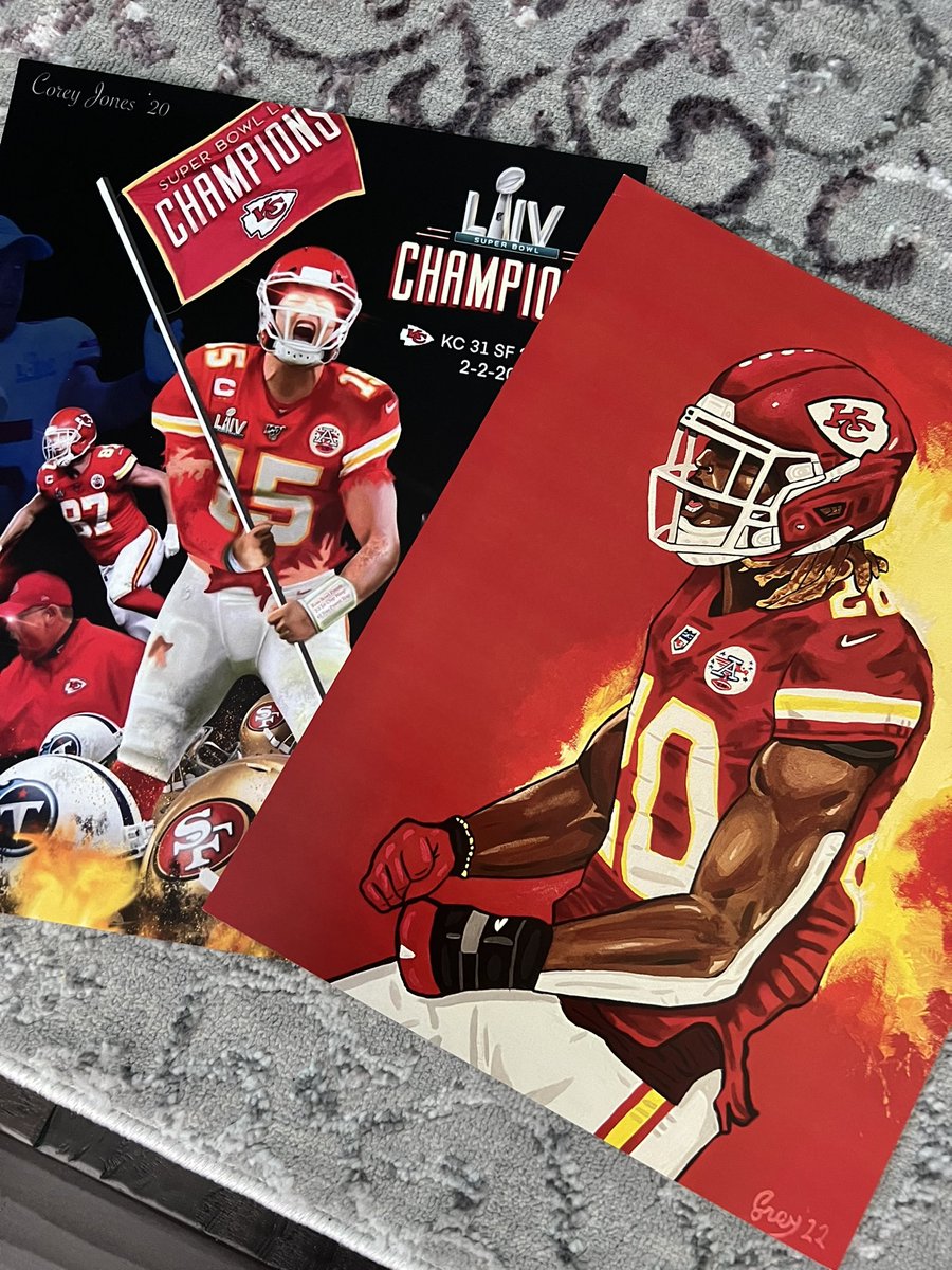 FollowME + <a href="/Coreyo4/">Corey Jones</a> &amp; RT any of THIS week’s #DuckRaces 🦆🏁💦posts for your chance to win 1 of 2 #ChiefsKingdom art print prize packs created by the Artist Chief on MON 6/20! Training Camp is getting closer! LFG!