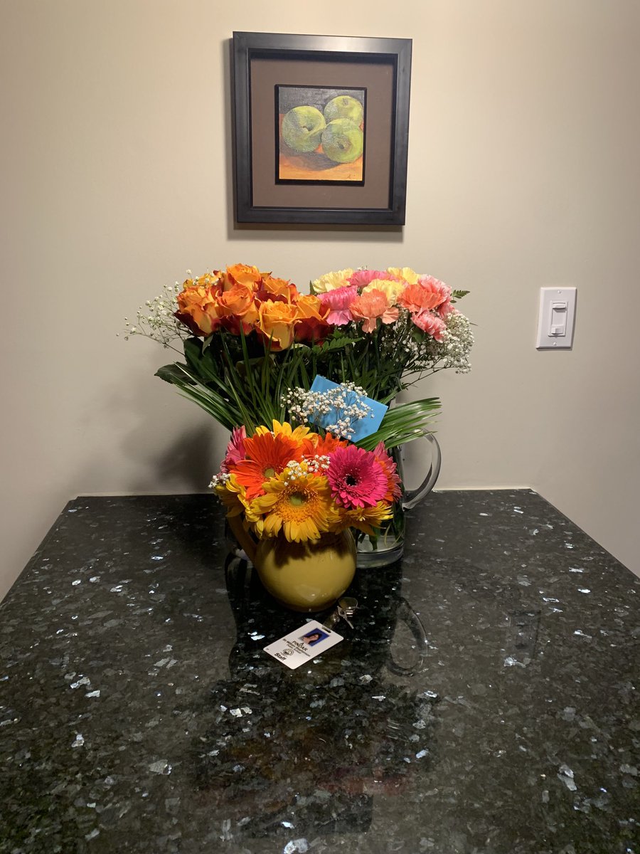 mspindar's tweet photo. So many flowers and SO much love tonight from #SWSCampX ⁦@SWS_PS⁩ 
What a fabulous night with the cast of #ThisIsMe and my dear friends and co-conspirators ⁦@NashTEACH2reach⁩ ⁦@nishabedi79⁩ #Parfitt

#TwoMonths #NothingMINIAboutIt https://t.co/UljEsSPyKy