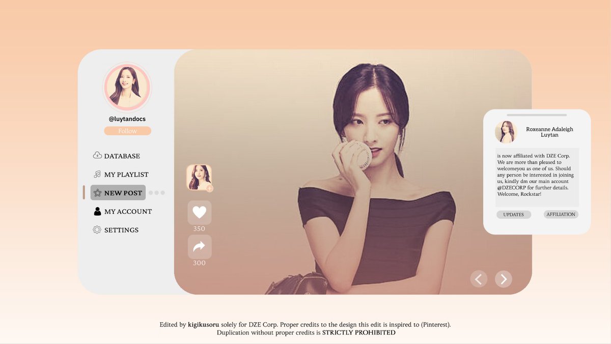 hueprods's tweet photo. ⠀

͏              ROXEANNE   IS  AFFILIATED    WITH 
              @DZEC0RP  &amp;  @DZE_UNIPLUS 
              DZE  UNIPLUS's  MANAGER

͏ ͏ ͏⠀⠀ https://t.co/9jSTdB0cQW
