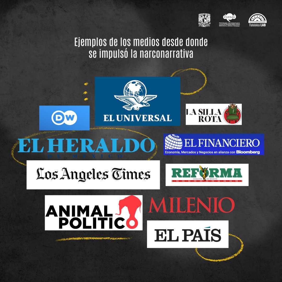 Esta narrativa también se difundió en los medios, donde incluso se acusó al presidente de colaborar directamente con el narcotráfico. Analizamos un corpus de 30 columnas, artículos y reportajes en diarios privados, nacionales e internacionales, publicados durante junio de 2022