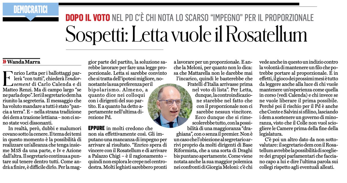 MaxLandra's tweet image. ..#CERTEZZE..!!

IL #PD #LETTA È TELECOMANDATO DAI #RENZIANI..!!