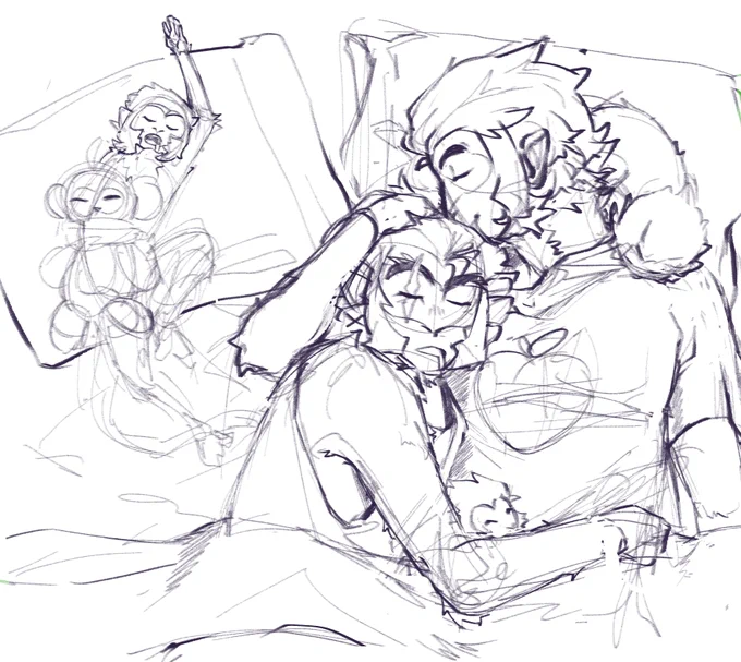 [WIP] Snuggles ;-; 