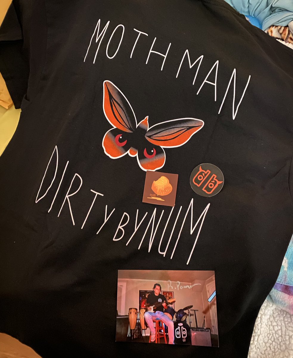 httpsrubytwt's tweet photo. you driiive me crazy moth man !! 
woooo dirty bynum tshirt who cheered !!!! :D !! 
stream tuesday nights or else https://t.co/qEuFg1MFZJ